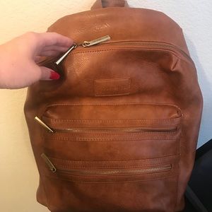Honest Company vegan diaper backpack